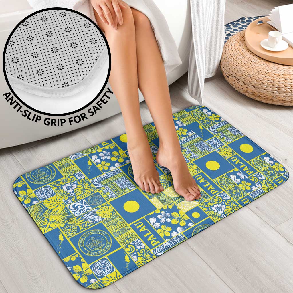 Palau Ungil Kurismas Bathroom Set Pacific Patchwork Xmas Vibes - Polynesian Pride