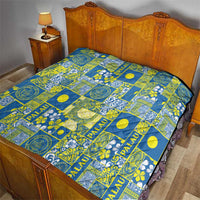 Palau Ungil Kurismas Quilt Pacific Patchwork Xmas Vibes - Polynesian Pride