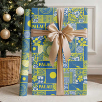 Palau Ungil Kurismas Wrapping Paper Pacific Patchwork Xmas Vibes - Polynesian Pride