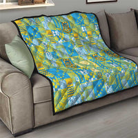 Tuvalu Manuia te Kilisimasi Quilt Pacific Patchwork Xmas Vibes - Polynesian Pride