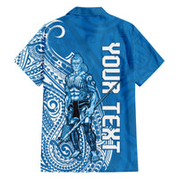 Yap Day 1 March Family Matching Tank Maxi Dress and Hawaiian Shirt Micronesia Yapese Warrior LT9 - Polynesian Pride