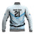 Fiji Football Custom Baseball Jacket Bula Boys Go Champions