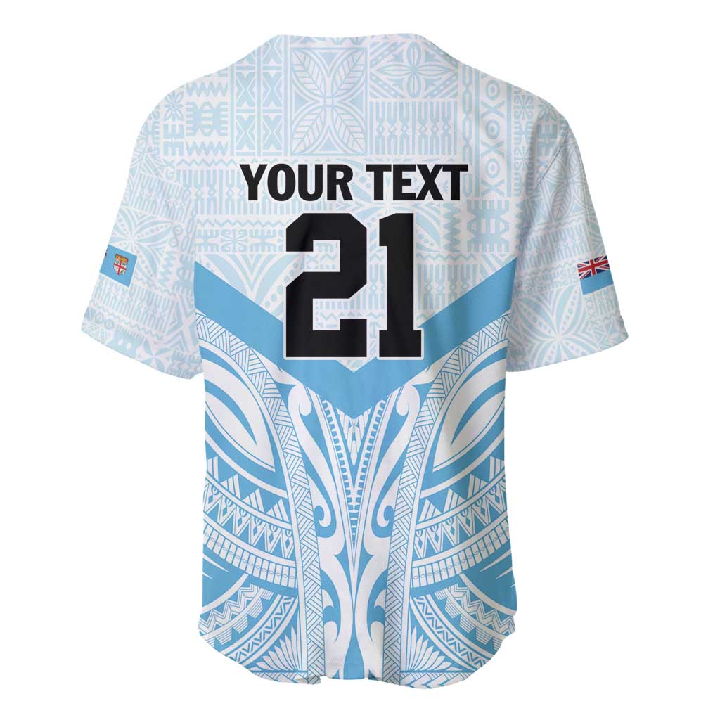 Fiji Football Custom Baseball Jersey Bula Boys Go Champions LT9 - Polynesian Pride