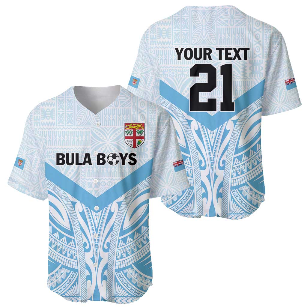 Fiji Football Custom Baseball Jersey Bula Boys Go Champions LT9 - Polynesian Pride