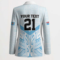 Fiji Football Custom Blazer Bula Boys Go Champions - Polynesian Pride