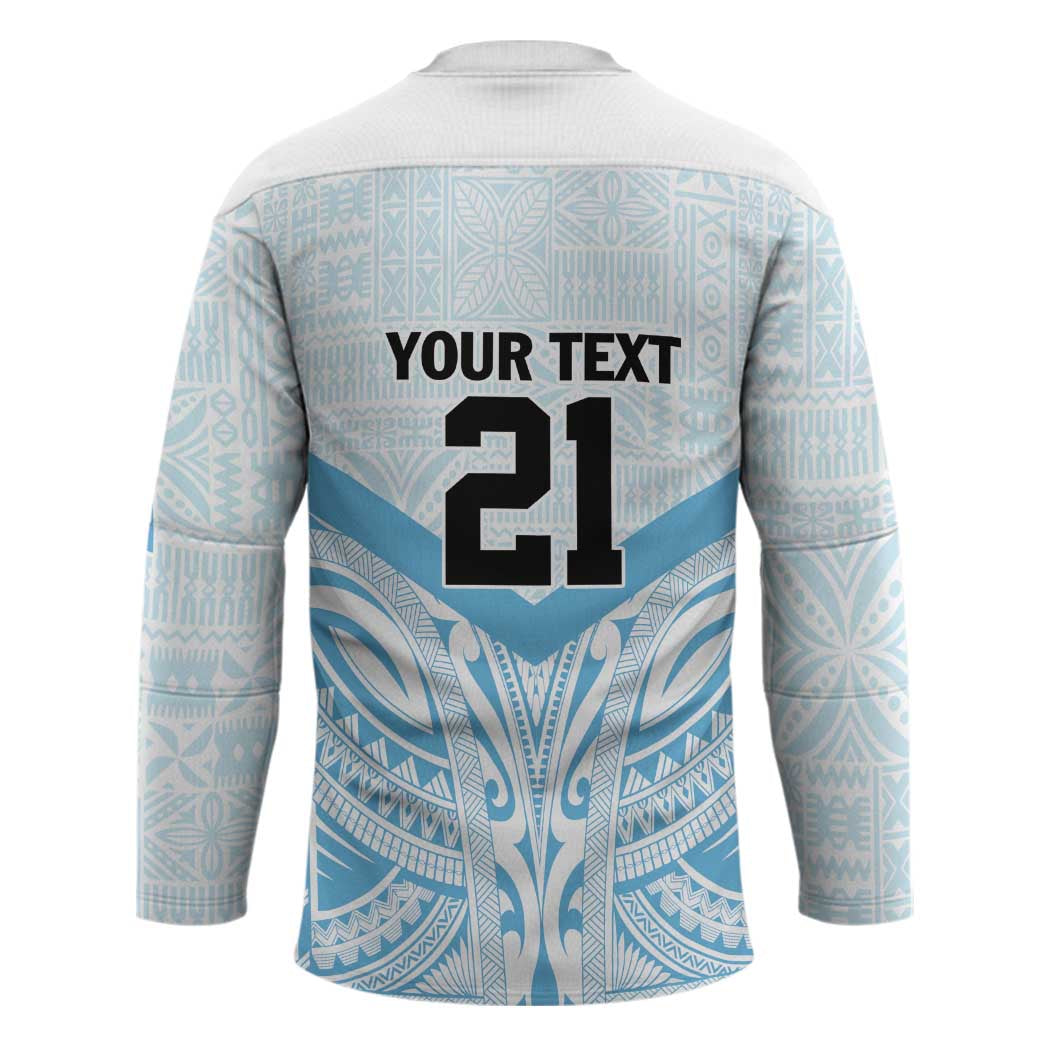 Fiji Football Custom Hockey Jersey Bula Boys Go Champions - Polynesian Pride