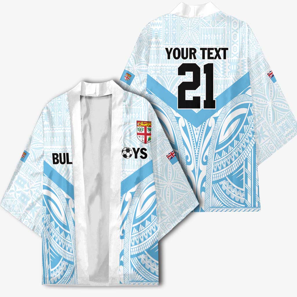 Fiji Football Custom Kimono Bula Boys Go Champions - Polynesian Pride