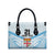 Fiji Football Custom Leather Bag Bula Boys Go Champions - Polynesian Pride