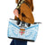 Fiji Football Custom Leather Tote Bag Bula Boys Go Champions