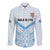 Fiji Football Custom Long Sleeve Button Shirt Bula Boys Go Champions