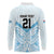 Fiji Football Custom Long Sleeve Polo Shirt Bula Boys Go Champions