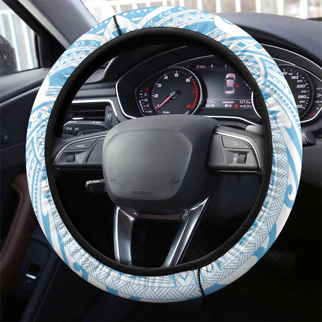 Fiji Football Steering Wheel Cover Bula Boys Go Champions