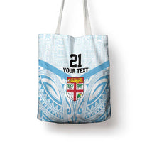 Fiji Football Custom Tote Bag Bula Boys Go Champions - Polynesian Pride