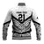 New Zealand Football Custom Baseball Jacket All White Fern Go Champions
