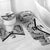 New Zealand Football Custom Bathroom Set All White Fern Go Champions - Polynesian Pride