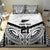 New Zealand Football Custom Bedding Set All White Fern Go Champions