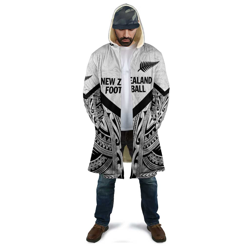 New Zealand Football Custom Cloak All White Fern Go Champions - Polynesian Pride