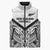 New Zealand Football Custom Sleeveless Puffer Jacket All White Fern Go Champions - Polynesian Pride