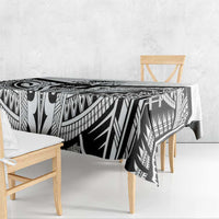 New Zealand Football Custom Tablecloth All White Fern Go Champions