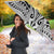 New Zealand Football Custom Umbrella All White Fern Go Champions - Polynesian Pride