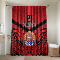 Tahiti Football Custom Bathroom Set Toa Aito Go Champions - Polynesian Pride