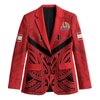 Tahiti Football Custom Blazer Toa Aito Go Champions - Polynesian Pride