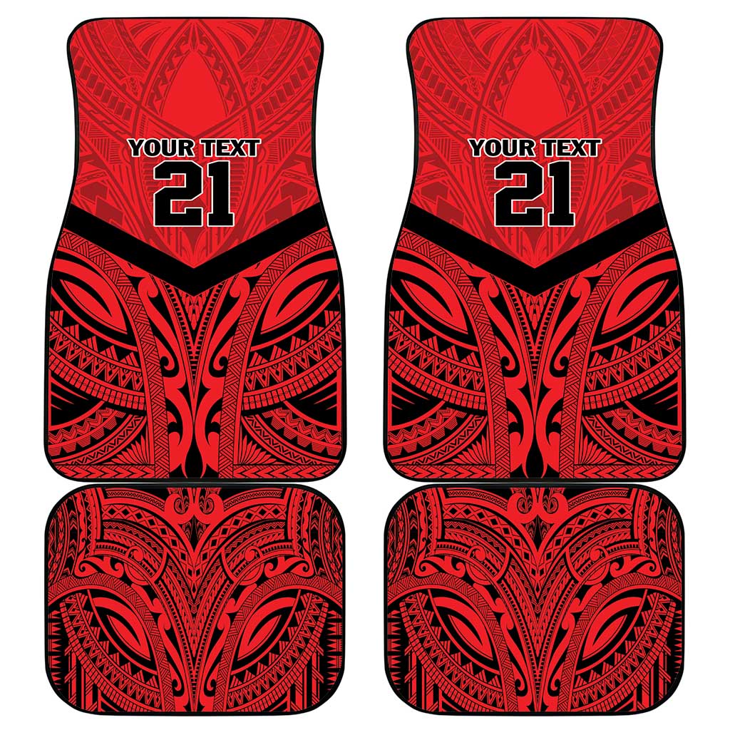 Tahiti Football Custom Car Mats Toa Aito Go Champions