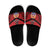Tahiti Football Custom Slide Sandals Toa Aito Go Champions - Polynesian Pride