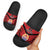 Tahiti Football Custom Slide Sandals Toa Aito Go Champions - Polynesian Pride