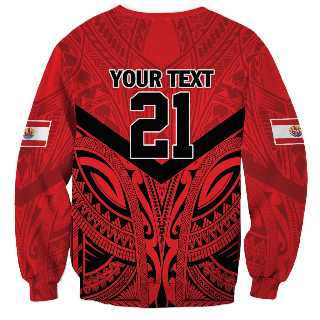 Tahiti Football Custom Sweatshirt Toa Aito Go Champions