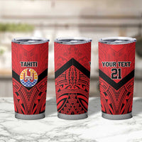 Tahiti Football Custom Tumbler Cup Toa Aito Go Champions