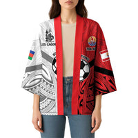 New Caledonia-Tahiti Football Custom Kimono Together Go Champions - Polynesian Pride