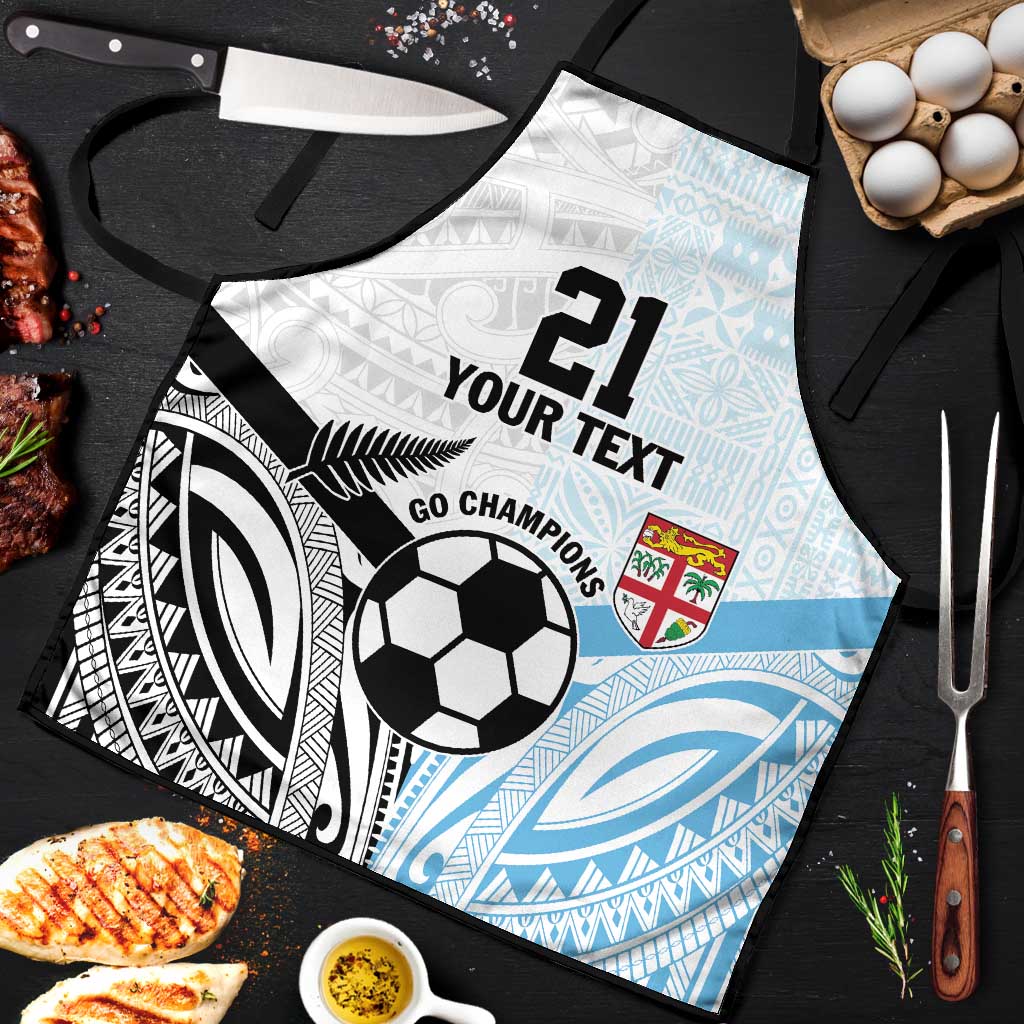 New Zealand-Fiji Football Custom Apron Together Go Champions - Polynesian Pride