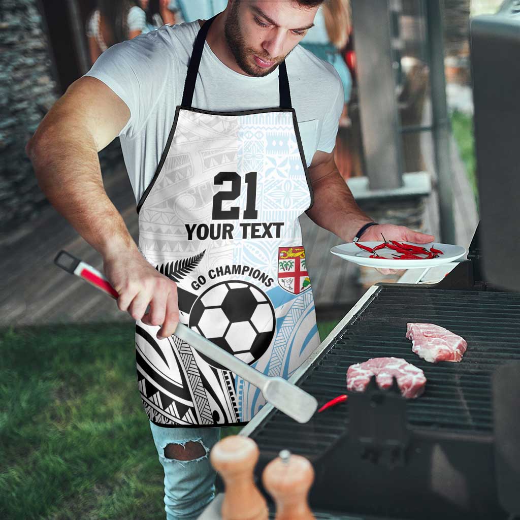 New Zealand-Fiji Football Custom Apron Together Go Champions - Polynesian Pride