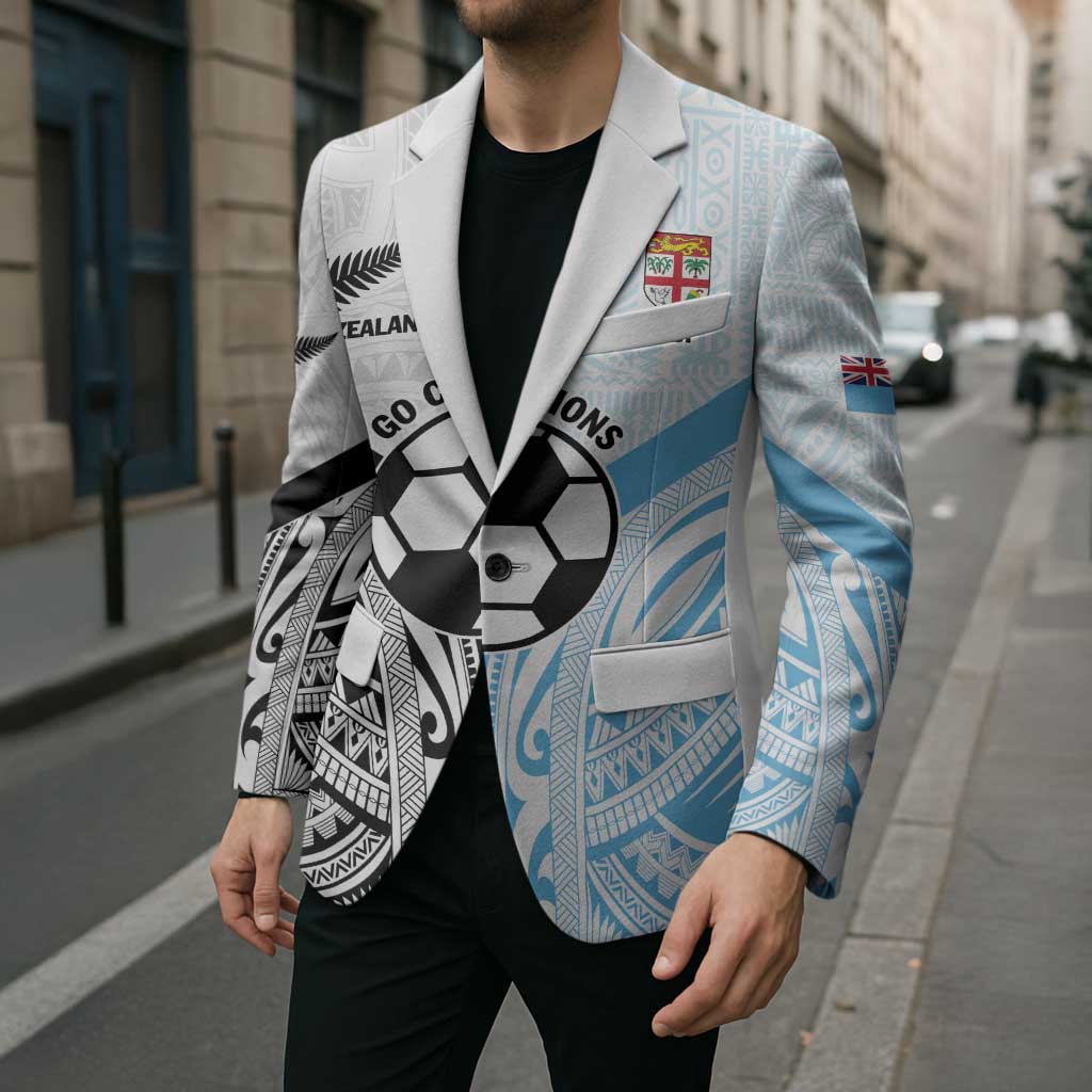 New Zealand-Fiji Football Custom Blazer Together Go Champions - Polynesian Pride