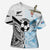 New Zealand-Fiji Football Custom Cross Shoulder Shirt Together Go Champions - Polynesian Pride