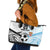 New Zealand-Fiji Football Custom Leather Tote Bag Together Go Champions