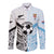 New Zealand-Fiji Football Custom Long Sleeve Button Shirt Together Go Champions