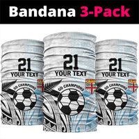 New Zealand-Fiji Football Custom Neck Gaiter Together Go Champions - Polynesian Pride