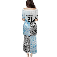 New Zealand-Fiji Football Custom Puletasi Together Go Champions