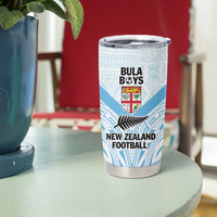 New Zealand-Fiji Football Custom Tumbler Cup Together Go Champions