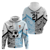 New Zealand-Fiji Football Custom Zip Hoodie Together Go Champions