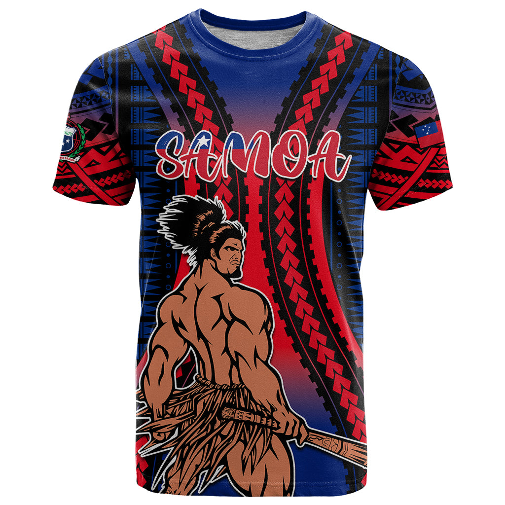 Polynesian Samoa Independence Day T Shirt Polynesian Pacific Tribal LT9 Gradient - Polynesian Pride
