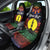 Personalised New Caledonia All Saints Day Car Seat Cover Candle Light with Polynesian Style