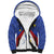 Personalized Pilipinas Eight-Rayed Sun Sherpa Hoodie Philippines Map With Polynesian Style
