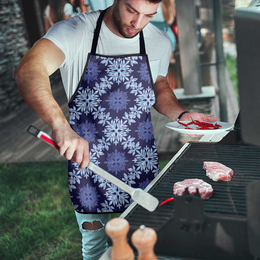 Palaka Hawaiian Quilt Seamless Pattern Apron - Polynesian Pride