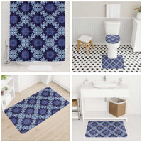 Palaka Hawaiian Quilt Seamless Pattern Bathroom Set - Polynesian Pride