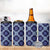 Palaka Hawaiian Quilt Seamless Pattern 4 in 1 Can Cooler Tumbler - Polynesian Pride