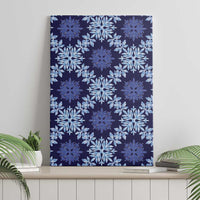 Palaka Hawaiian Quilt Seamless Pattern Canvas Wall Art - Polynesian Pride