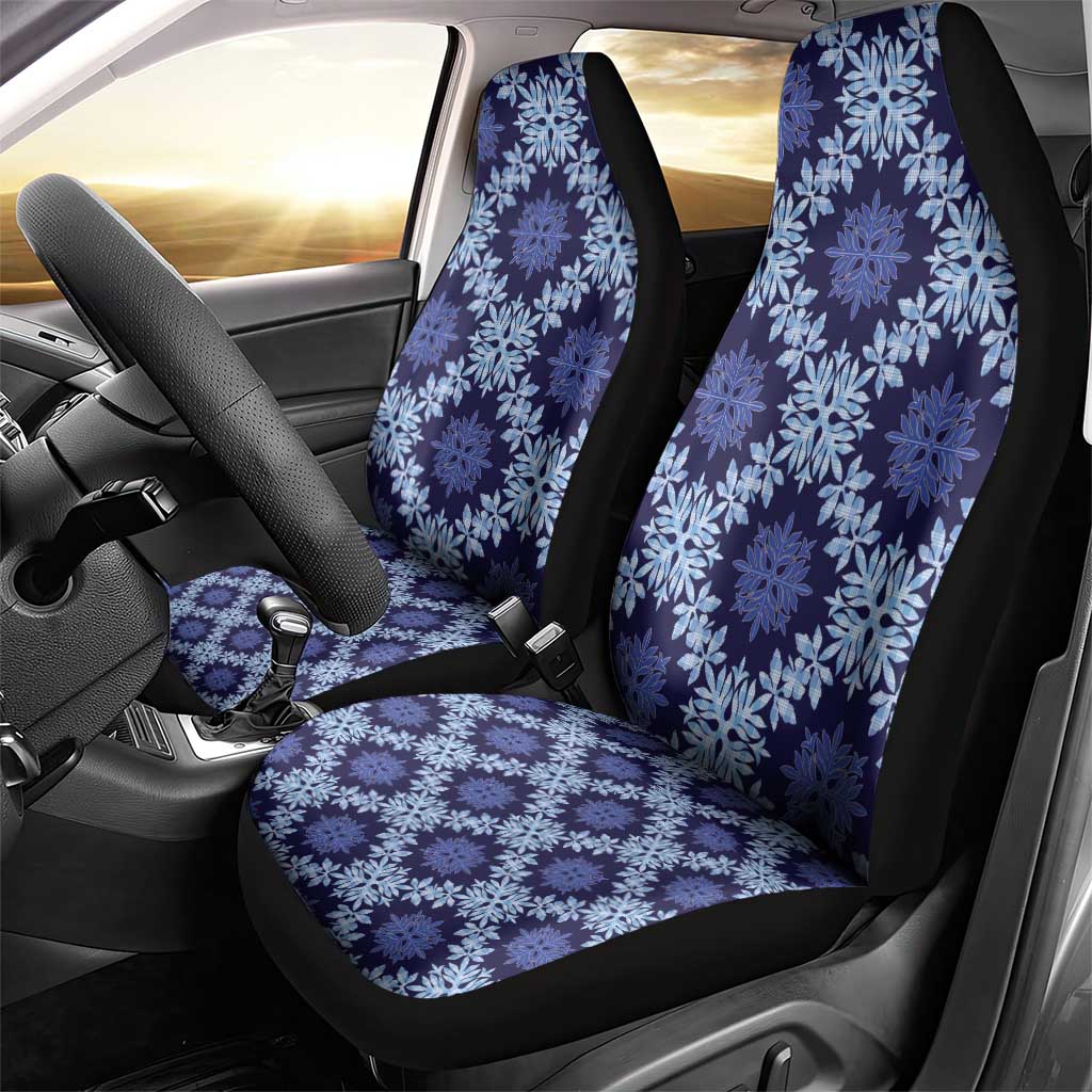 Palaka Hawaiian Quilt Seamless Pattern Car Seat Cover - Polynesian Pride